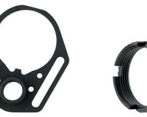 Strike Industries ARMFEP&ACN Multi-Function End Plate and Castle Nut Steel Black