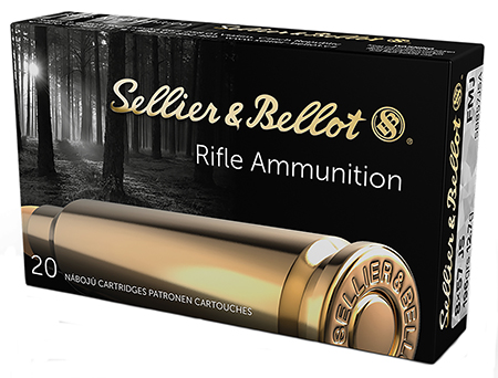 Sellier-Bellot 8mm Mauser 196gr FMJ Brass – 20rd