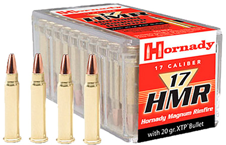 Hornady .17 HMR 20gr XTP Brass – 50rd