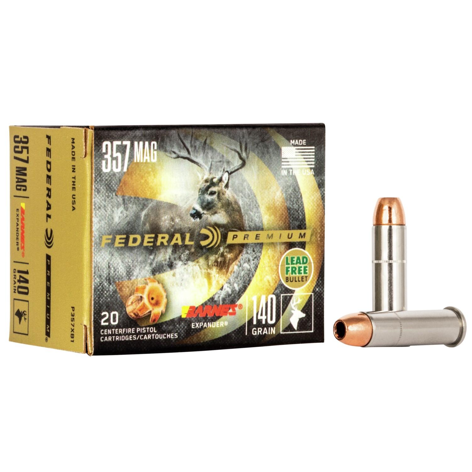 Federal .357 Magnum 140gr Copper – 20rd