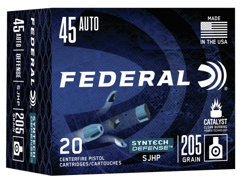 Federal .45 ACP 205gr Steel – 20rd