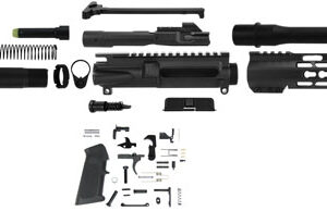TacFire SSPK45ACPLPKK AR Build Kit KeyMod 45 ACP Black