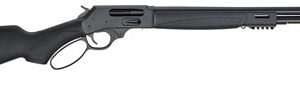 Henry H018X410 Lever X Model 410 Gauge with 19.80" Barrel, 2.5" Chamber, 5+1 Capacity, Blued Metal Finish & Black Synthetic Stock Ambidextrous Hand (Full Size)
