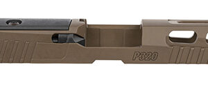 Sig Sauer 8900952 P320  Sig P320 9mm Luger PVD Coyote Brown Stainless Steel XRAY3 Suppressor Sights Compatible With ROMEO1 PRO ROMEO2