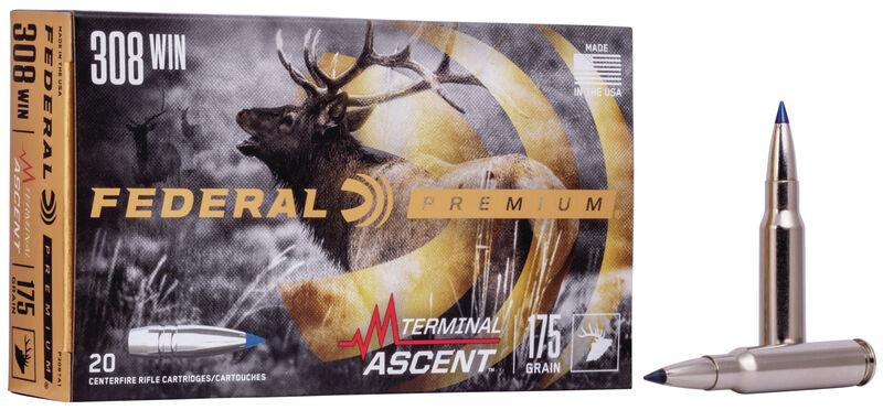 Federal .308 Winchester 175gr BONDED Nickel-Plated Brass – 20rd