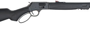 Henry H012CX Big Boy X Model Lever Action 45 Colt (LC) Caliber with 7+1 Capacity, 17.40" Barrel, Overall Blued Metal Finish & Black Synthetic Stock, Right Hand (Full Size)