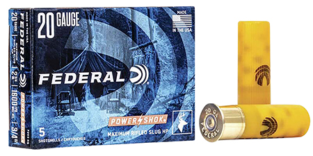 Federal 12 Gauge 300gr SLUG – 5rd