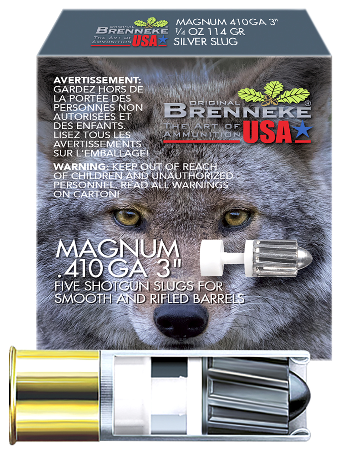 Brenneke .410 Bore SLUG – 5rd