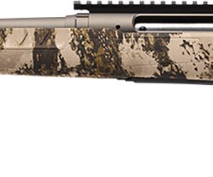 Savage Arms 32347 Axis 2 Pro Compact 7mm-08 Rem 4+1 20" Gun Metal Bronze Cerakote Heavy Sporter Threaded Barrel & Picatinny Rail Carbon Steel Receiver, Fixed Western Camo Synthetic Stock, Left Hand