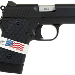 Kimber Mfg.,inc 3300244 Micro 9 Liberty 9mm 7+1 3.15" Black KimPro II Stainless Steel Slide