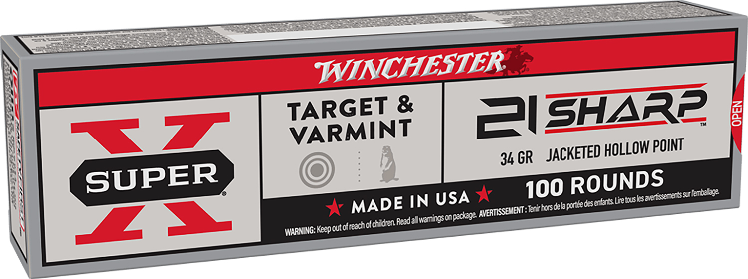Winchester .22 LR 34gr JHP N/A – 100rd