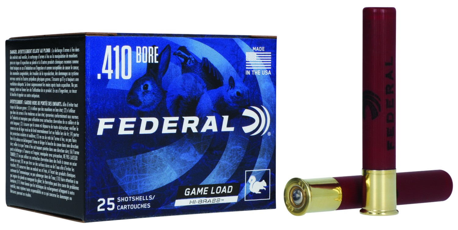 Federal .410 Bore Brass – 25rd