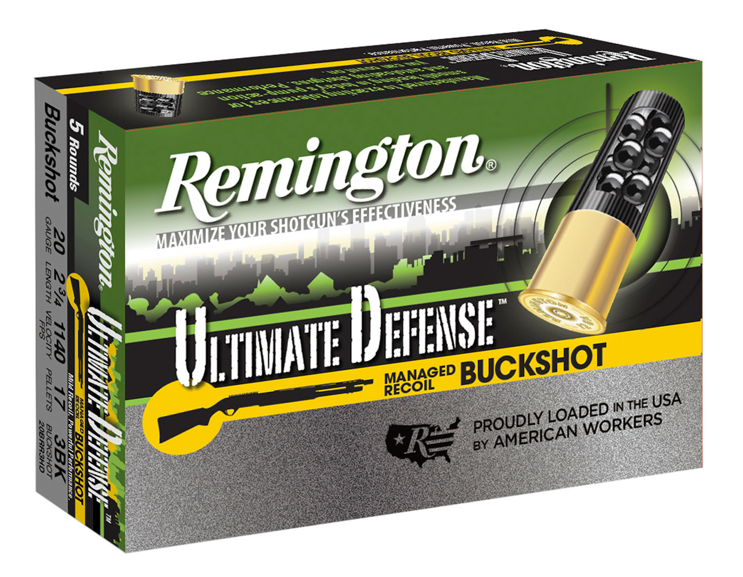 Remington 20 Gauge BUCKSHOT – 5rd