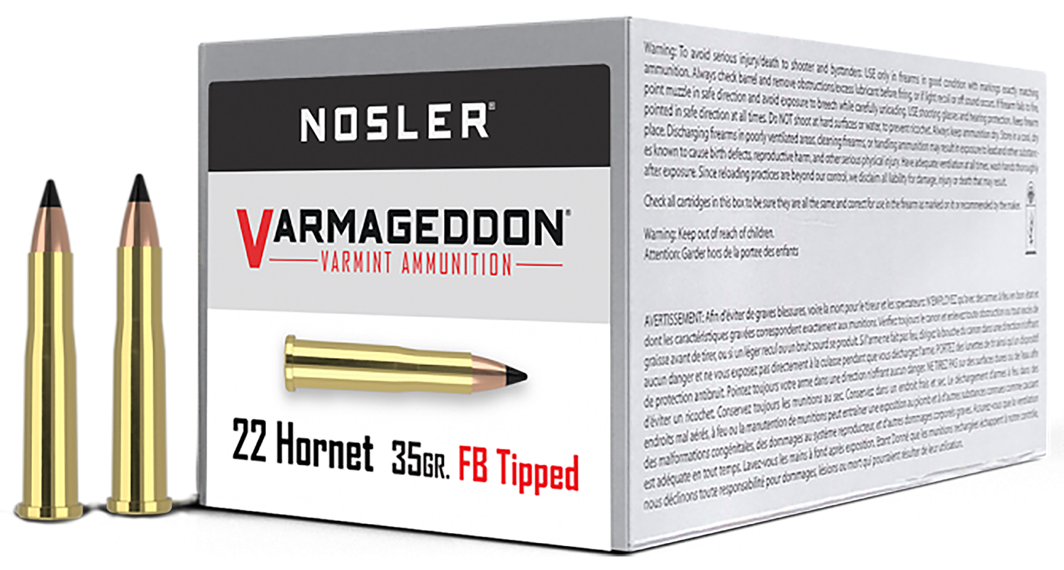 Nosler .22 Hornet 35gr Brass – 50rd