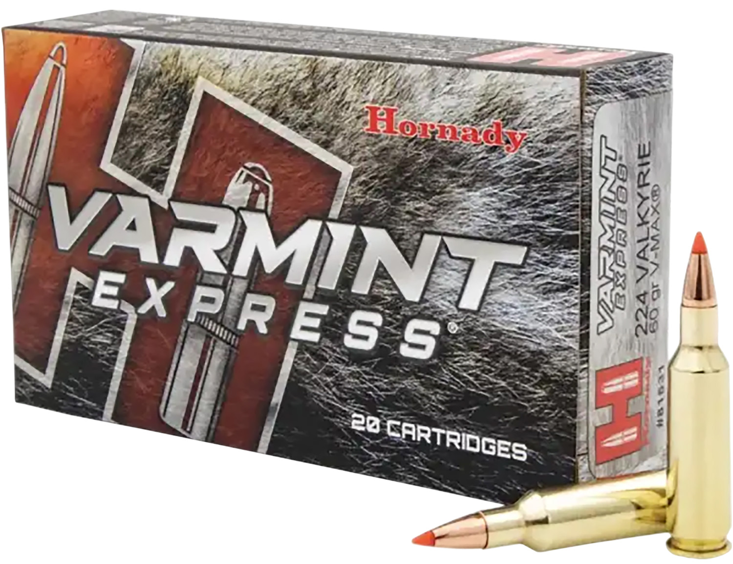 Hornady .224 Valkyrie 60gr V-MAX Brass – 20rd