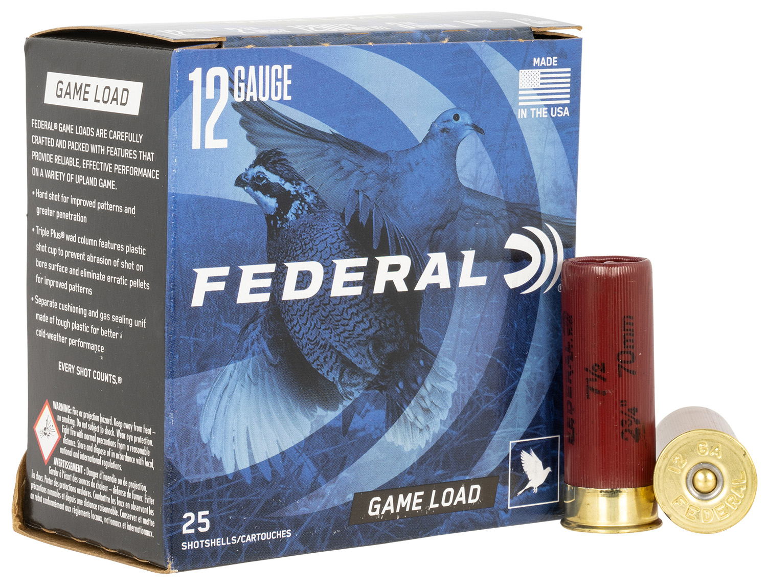Federal 12 Gauge – 25rd