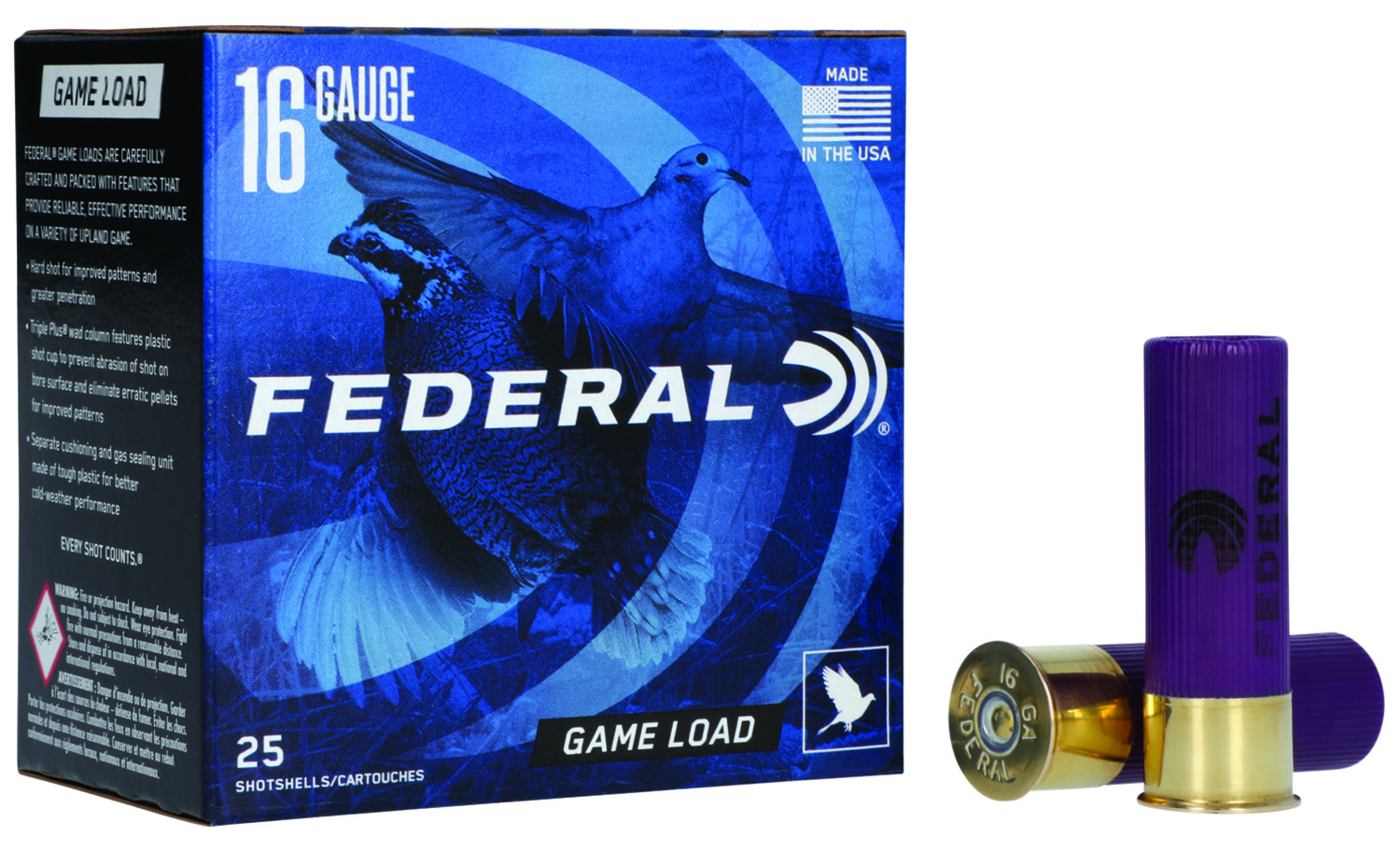 Federal 16 Gauge – 25rd