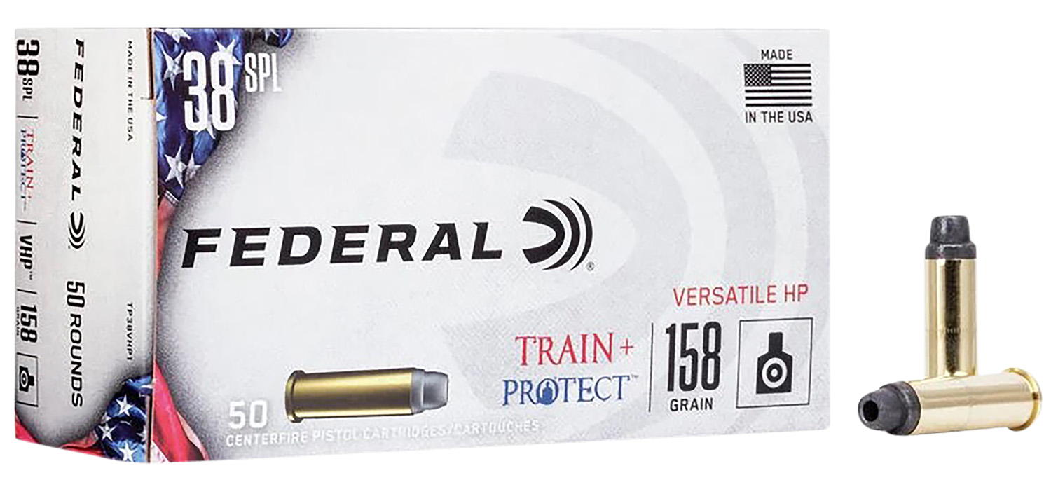 Federal .38 Special 158gr Brass – 50rd