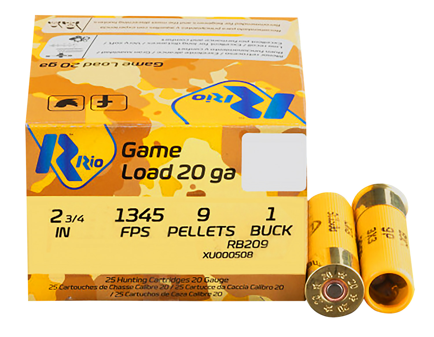 Rio 20 Gauge BUCKSHOT – 25rd