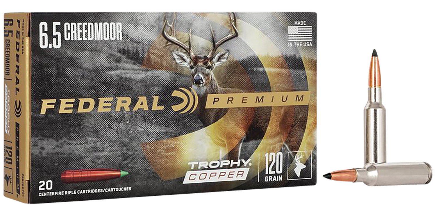 Federal 6.5 Creedmoor 120gr Brass – 20rd