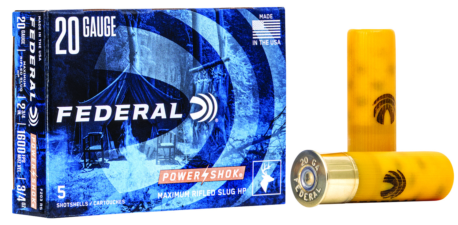 Federal 20 Gauge – 5rd