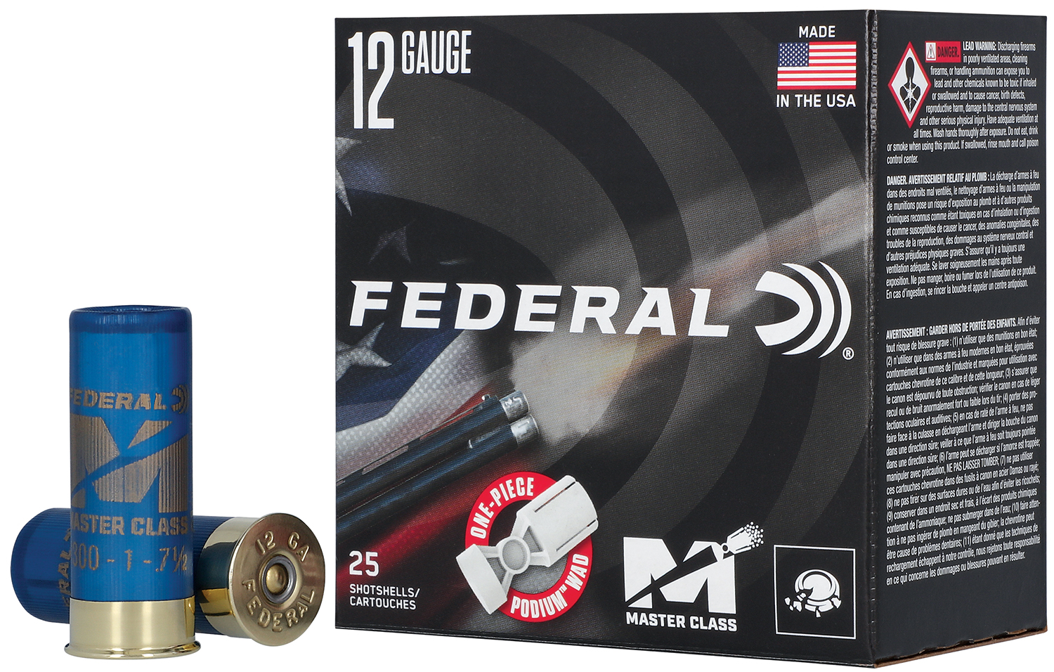 Federal 12 Gauge – 25rd