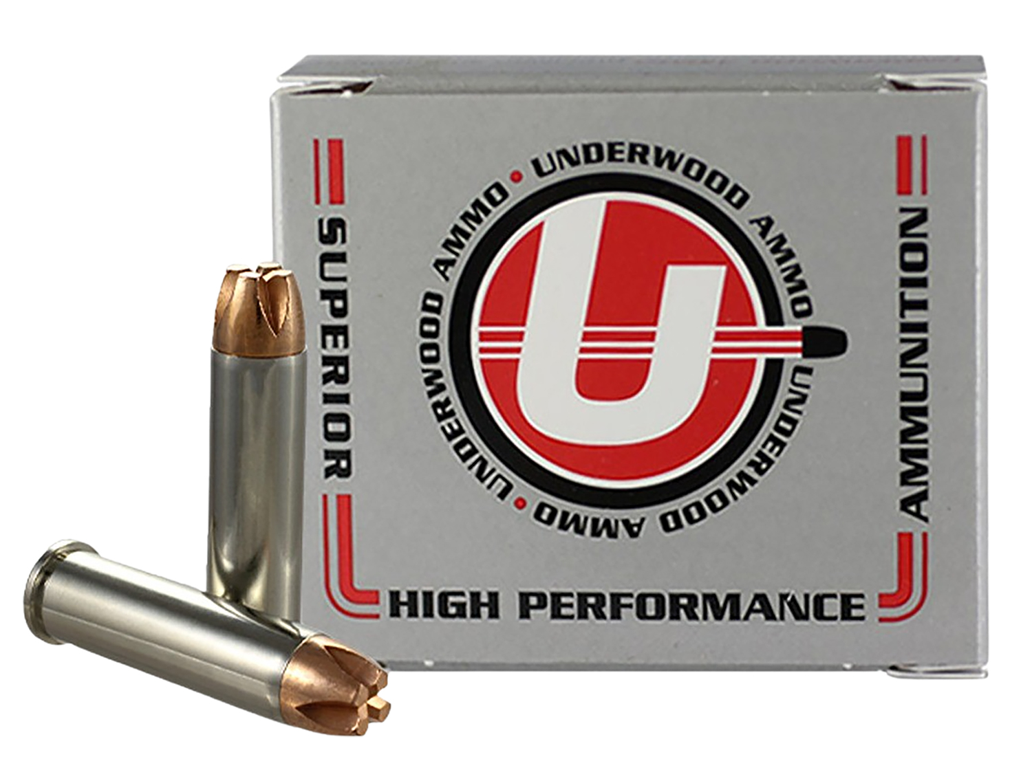 Underwood .357 Magnum 140gr Nickel-Plated Brass – 20rd