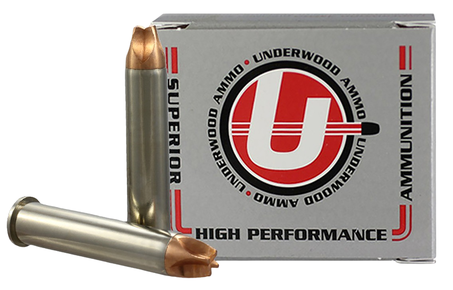Under Armour .45-70 Government 325gr Nickel-Plated Brass – 20rd