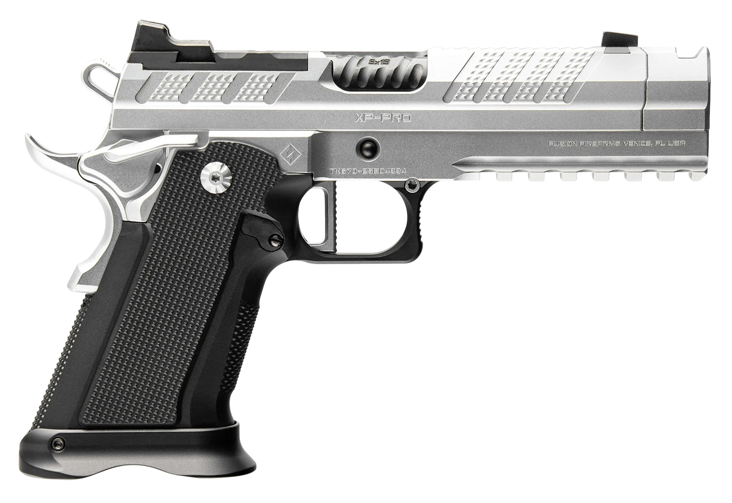 FUSION XP-COMP-9-C-10 XP PRO COMP 9MM 10R CHROME - JB Armament